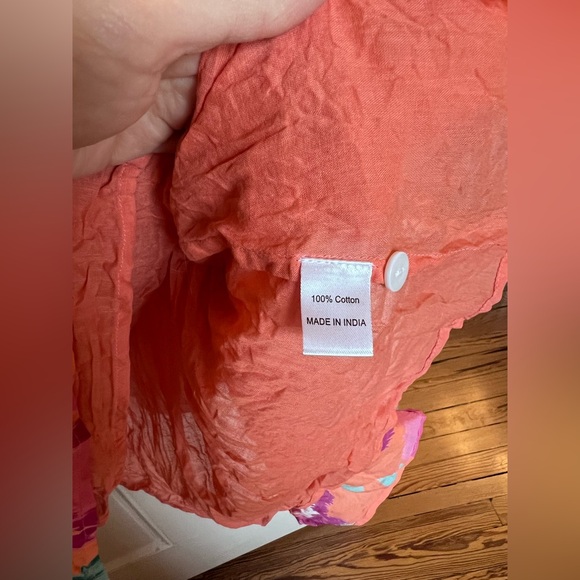 Banjanan Becca Dress - Ikat Floral Spice - Picture 7 of 7